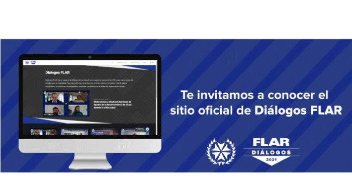 Lo invitamos a conocer el sitio oficial de nuestra serie de eventos virtuales #DiálogosFLAR
