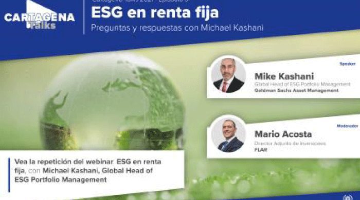ESG en renta fija: mire ahora la repetición el último webinar de #CartagenaTalks