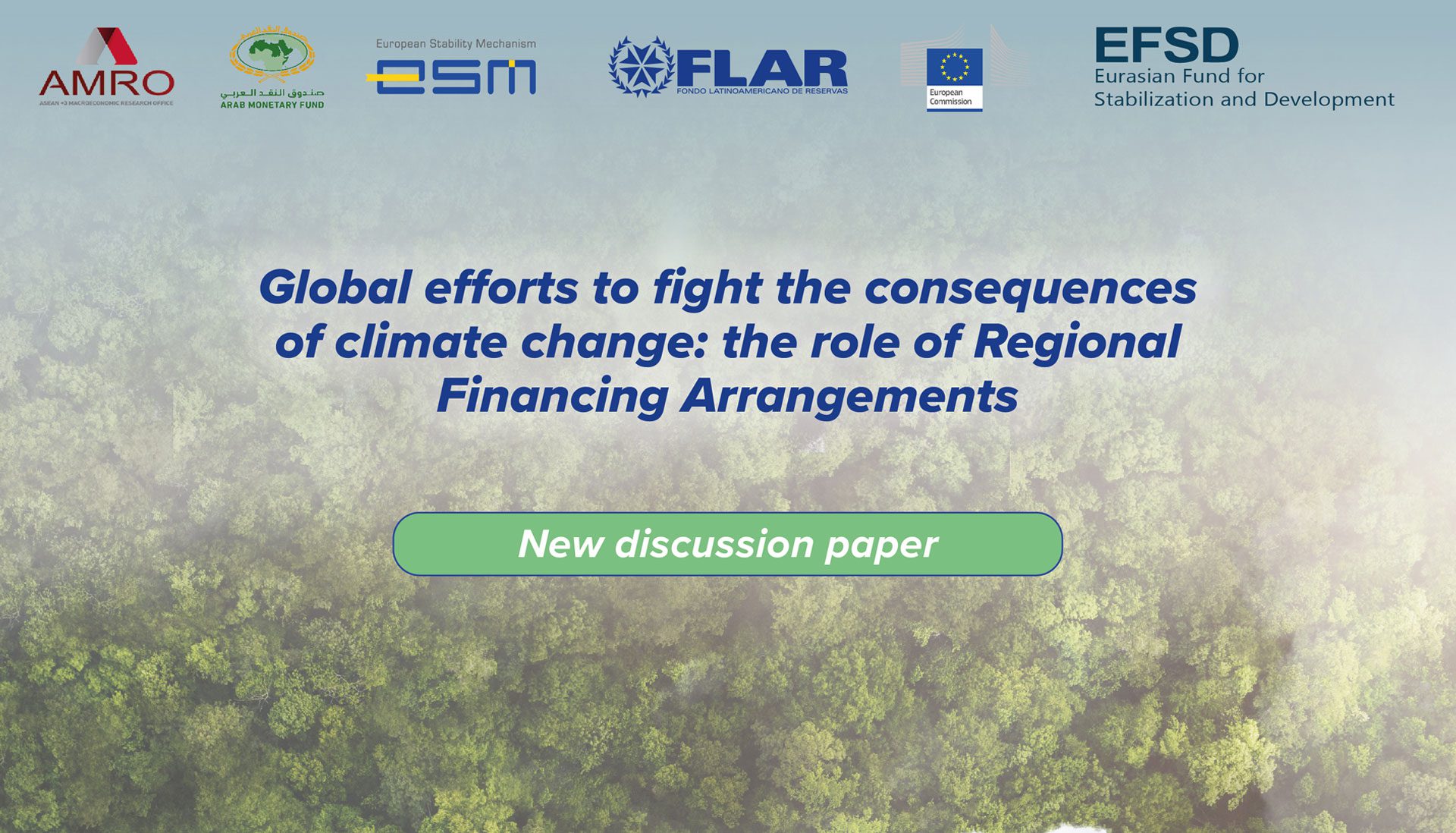 New discussion paper | Global efforts to fight the consequences of climate change: the role of Regional Financing Arrangements