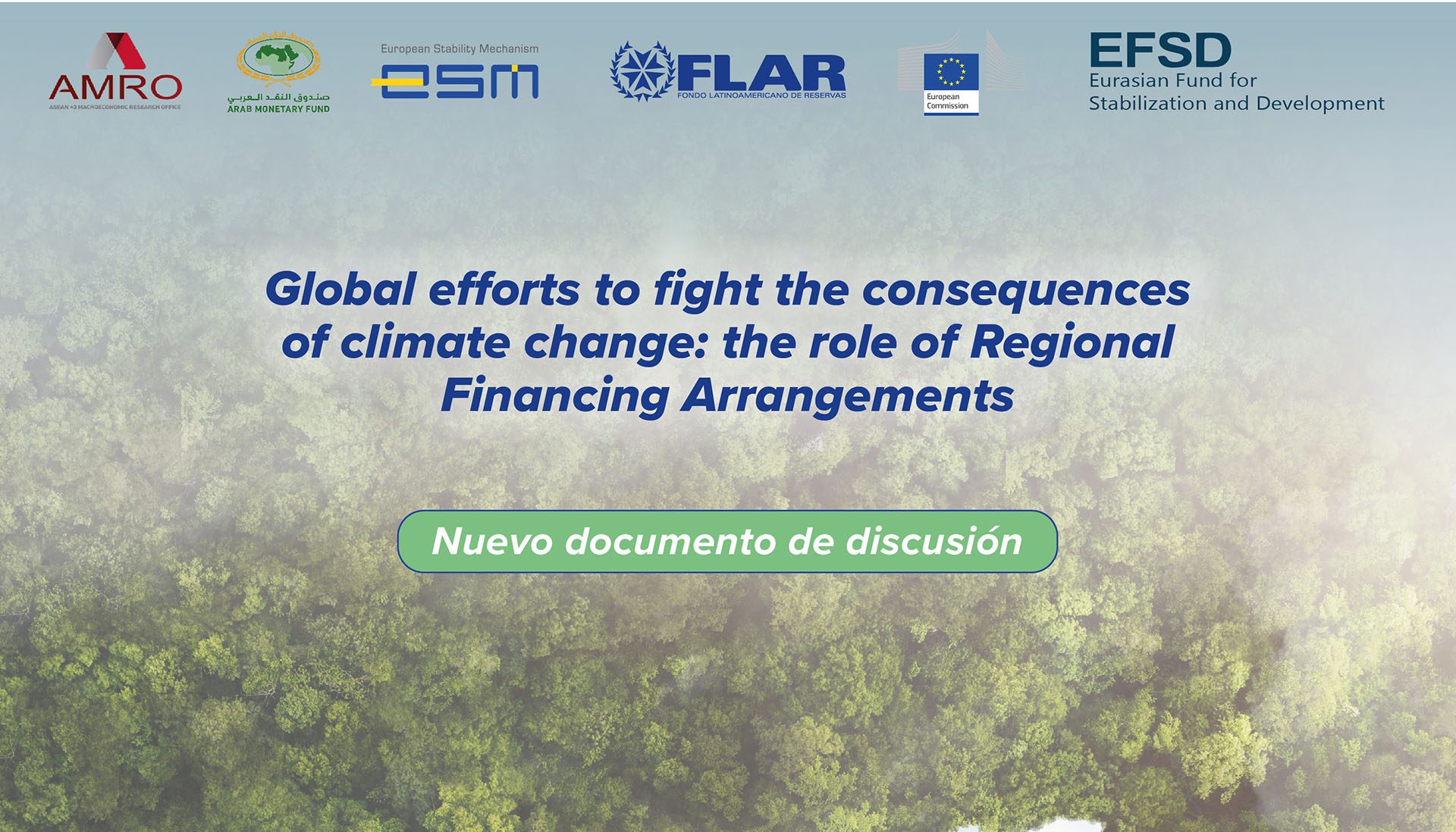 Nuevo documento de discusión | Global efforts to fight the consequences of climate change: the role of Regional Financing Arrangements