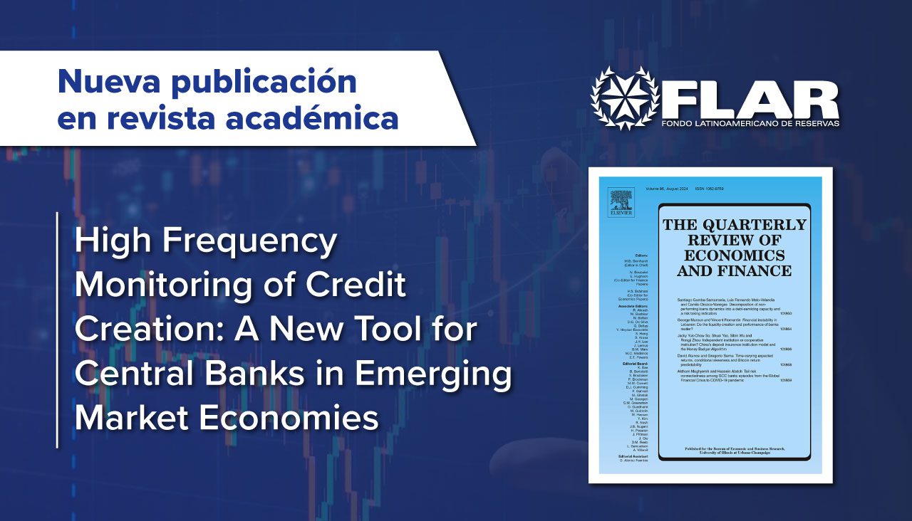 Publicación en revista académica | High Frequency Monitoring of Credit Creation: A New Tool for Central Banks in Emerging Market Economies