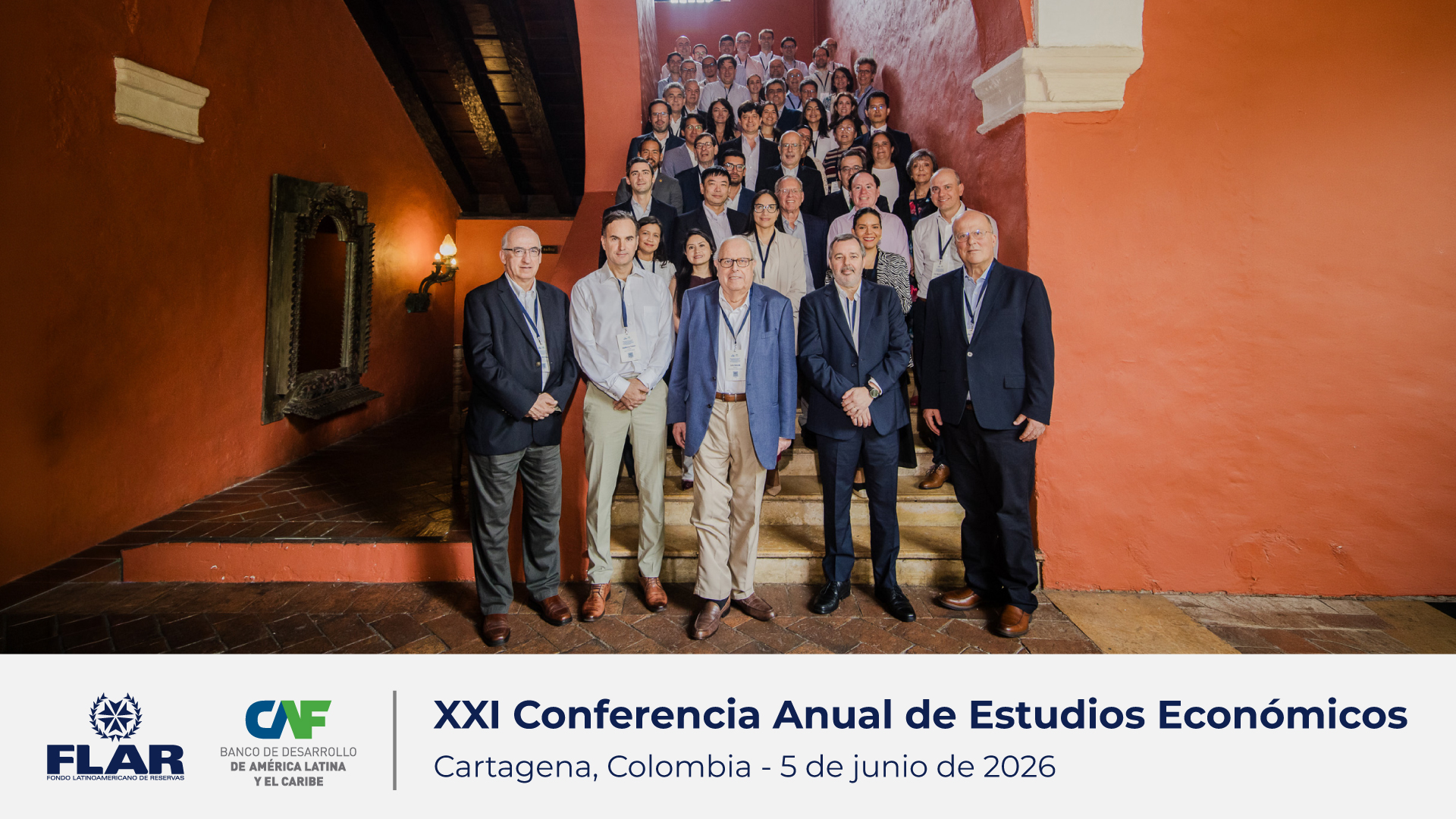 Comunicado de prensa: FLAR celebra la XXI Conferencia Anual de Estudios Económicos en Cartagena